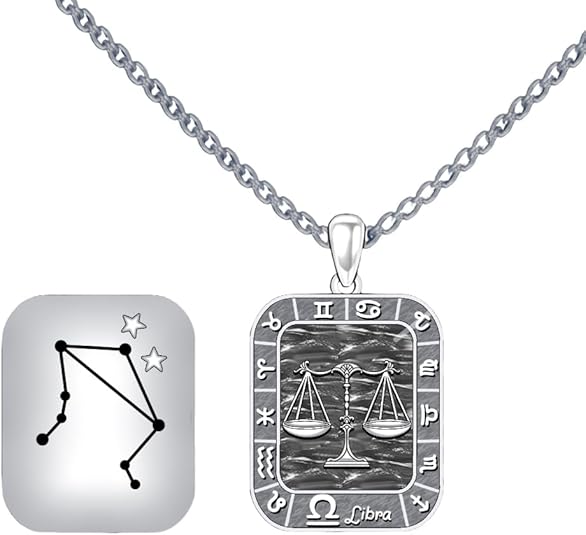 Silwan - Libra Necklace for men