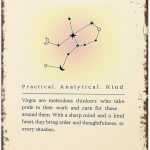 FANPOK Funny Vintage Metal Sign Virgo Constellation Poster Wall Art for Home Living Room Office Bar Decor 8X12inch - Virgo Poster for men