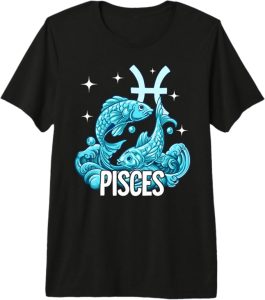 Astrology Constellation Star Sign Gifts - Pisces T-Shirt for men