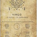 Virgo Retro Metal Tin Signs Virgo Overview Infographic Posters Zodiac Signs Print Plaque Decoration Home Club Bedroom Wall Art Decor Gift For Women Men 8x12 Inch - Virgo Poster for men