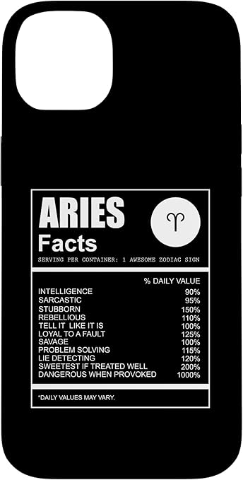 Astrology Lover Gift Aries Zodiac Sign Aries Case for iPhone 14 Plus - Aries Phone Case for men