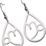 New 2026 Unisex Zodiac Sign 12 Constellation Drop Earrings For Women Stainless Steel Aries Virgo Pendant Jewelry Birthday Decoration Luxury With You Accessories Trendy Women And Men - Aries Earrings for men