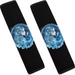 AquariusZodiac Sign Car Seat Belt Cover Pads Soft Shoulder Seatbelt Pads Protector Car Interior Accessories - Aquarius Car Seat Cover for men